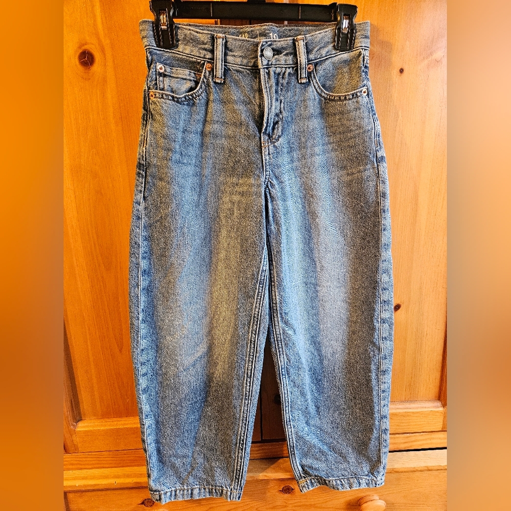 GAP Loose Baggy Barrel Kids Jeans SIZE 10